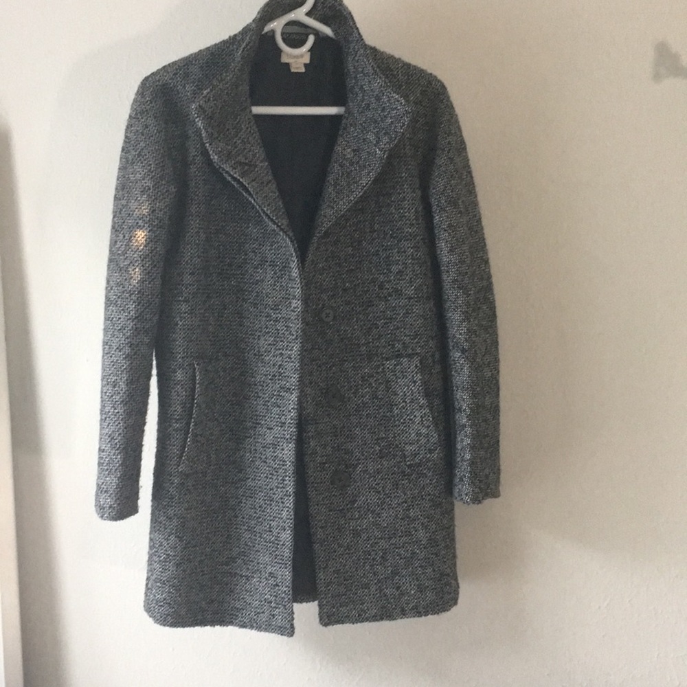 J Crew tweed coat